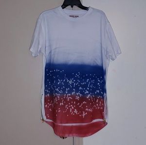 4th of july shirt 1 of 1 Red & Blue with stars
